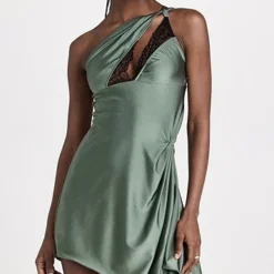 Coperni Asymmetric Mini Dress