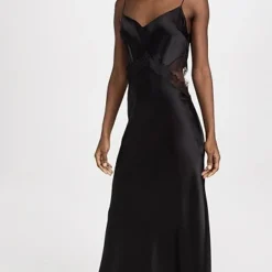 DANNIJO Lace Cut Out Maxi Slip