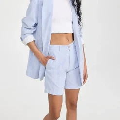 Denimist Double Pleat Shorts -Deals Glitz Muse Store dmist301231d610 1677255055185 2 0. UX357 QL90