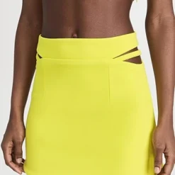 Dur Doux High Waist Cutout Miniskirt