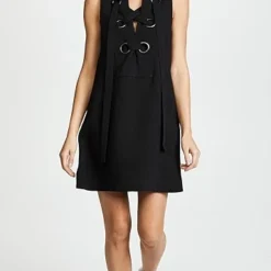 English Factory Lace Up Front Dress -Deals Glitz Muse Store efact3011212867 q4 2 1. UX357 QL90