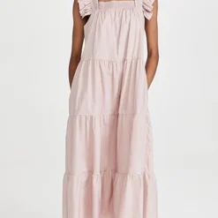 English Factory Tiered Midi Dress