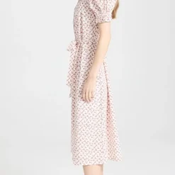 English Factory Floral Midi Dress With Short Puff Sleeve -Deals Glitz Muse Store efact3075512157 1677083995847 2 0. UX357 QL90