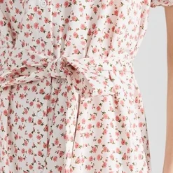 English Factory Floral Midi Dress With Short Puff Sleeve -Deals Glitz Muse Store efact3075512157 1677083997201 2 0. UX357 QL90