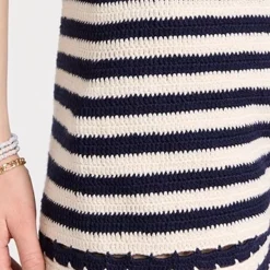 Eleven Six Lara Crochet Stripe Shorts -Deals Glitz Muse Store elsix300781f7bf 1675808308332 2 0. UX357 QL90