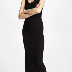 Enza Costa Ribbed Tank Maxi Dress