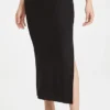 Enza Costa Silk Rib Slit Pencil Skirt -Deals Glitz Muse Store enzac409091ac50 q1 2 0. UX357 QL90