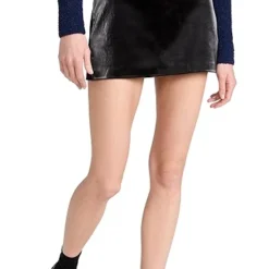 Enza Costa Satin Finish Leather Miniskirt -Deals Glitz Muse Store enzac410461cd2d 1667403431619 2 0. UX357 QL90