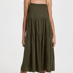 Enza Costa Cool Cotton Strappy Tiered Dress -Deals Glitz Muse Store enzac4107512977 1683747367273 2 0. UX357 QL90