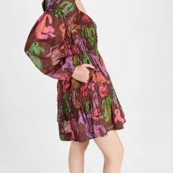 FARM Rio Wild Leopards Black Midi Dress -Deals Glitz Muse Store farmr305701eb81 1671035233935 2 0. UX357 QL90