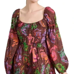 FARM Rio Wild Leopards Black Midi Dress -Deals Glitz Muse Store farmr305701eb81 1671035234316 2 0. UX357 QL90