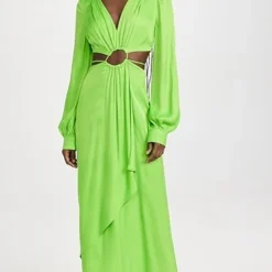 FARM Rio Lime Green Maxi Dress -Deals Glitz Muse Store farmr3057512952 1667592655431 2 0. UX357 QL90