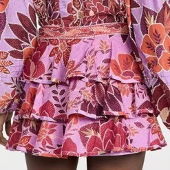 FARM Rio Sweet Floral Mini Skirt -Deals Glitz Muse Store farmr305891eb87 1676410529500 2 0. UX357 QL90