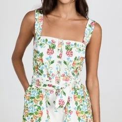 FARM Rio Tropical Romance Off White Romper