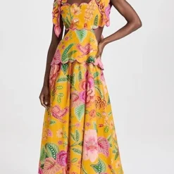 FARM Rio Macaw Bloom Yellow Dress -Deals Glitz Muse Store farmr306761fe40 1683225542310 2 0. UX357 QL90