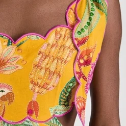 FARM Rio Macaw Bloom Yellow Dress -Deals Glitz Muse Store farmr306761fe40 1683225542629 2 0. UX357 QL90