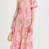FARM Rio Mixed Lobsters Pink Midi Dress -Deals Glitz Muse Store farmr306841fe3c 1681930373973 2 0. UX357 QL90