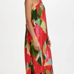 FARM Rio Heliconia Red Maxi Dress -Deals Glitz Muse Store farmr306872055b 1680041723929 2 0. UX357 QL90
