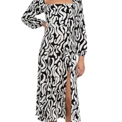 FAITHFULL THE BRAND La Vita Midi Dress -Deals Glitz Muse Store ffull305871e2e2 1665166192413 2 0. UX357 QL90