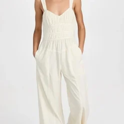 Free People After All Ruched Jumpsuit