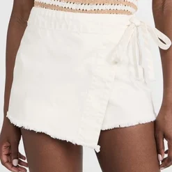 Free People Emmy Denim Skort