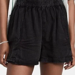 Free People Get Free Poplin Pull On Shorts