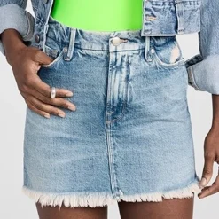 Good American Good Waist Miniskirt