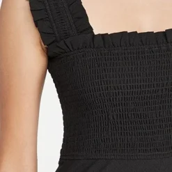 GANNI Heavy Crepe Maxi Dress -Deals Glitz Muse Store ganni313611b002 1623075465699 2 0. UX357 QL90