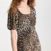 GANNI Leopard Printed Mesh Dress -Deals Glitz Muse Store ganni316631dae5 1653491508030 2 0. UX357 QL90