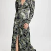 GANNI Crinkled Satin Maxi Dress -Deals Glitz Muse Store ganni316901e129 1666802168845 2 0. UX357 QL90