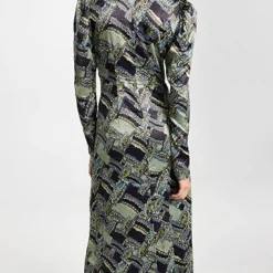 GANNI Crinkled Satin Maxi Dress -Deals Glitz Muse Store ganni316901e129 1666802169154 2 0. UX357 QL90