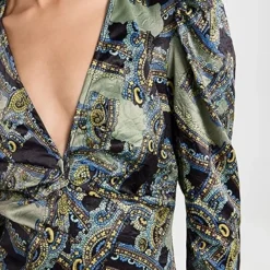 GANNI Crinkled Satin Maxi Dress -Deals Glitz Muse Store ganni316901e129 1666802169489 2 0. UX357 QL90