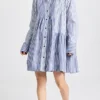 GANNI Stripe Cotton Wide Mini Shirt Dress -Deals Glitz Muse Store ganni317871de09 1672874161674 2 0. UX357 QL90