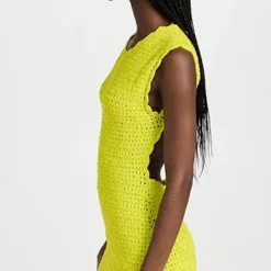 GANNI Velvet Crochet Open Back Mini Dress -Deals Glitz Muse Store ganni3183435931 1681241373121 2 0. UX357 QL90