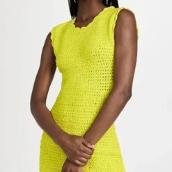 GANNI Velvet Crochet Open Back Mini Dress -Deals Glitz Muse Store ganni3183435931 1681241374619 2 0. UX357 QL90