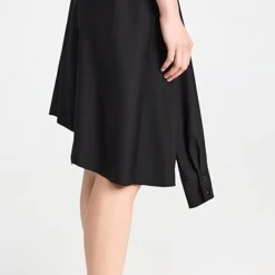 GOEN.J Layered Raw Edge Pleated Mini Skirt -Deals Glitz Muse Store goenj302081071b 1683645851612 2 0. UX357 QL90