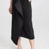 GOEN.J Asymmetric Draped Washed Denim Skirt -Deals Glitz Muse Store goenj302091071b 1683660646051 2 0. UX357 QL90