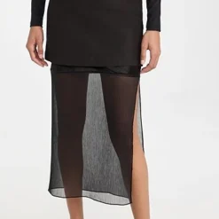 Helmut Lang Sheer Skirt