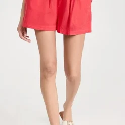 MONROW Poplin Paperbag Shorts -Deals Glitz Muse Store hrlow4143918401 1680627355884 2 0. UX357 QL90