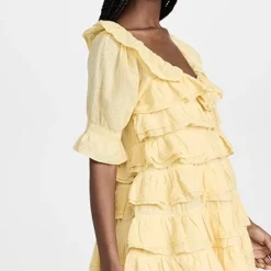 Innika Cotton Organza Lace Layer Mini Dress -Deals Glitz Muse Store innik3008646716 1674160018954 2 0. UX357 QL90