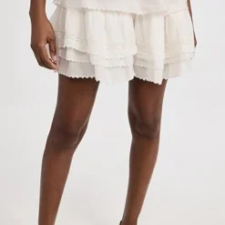 Innika Organdy Lace Layer Frill Miniskirt -Deals Glitz Muse Store innik3008810117 1674660195001 2 0. UX357 QL90