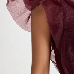 SIMKHAI Monique Organza Ruffle Sleeve Mini Dress -Deals Glitz Muse Store jondb3097112141 1661540319638 2 0. UX357 QL90