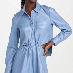 SIMKHAI Shaelyn Vegan Leather Mini Dress -Deals Glitz Muse Store jondb3097613652 1661953194564 2 0. UX357 QL90