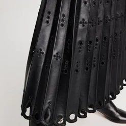 SIMKHAI Alpine Laser Cut Vegan Leather Midi Dress -Deals Glitz Muse Store jondb310481cd2d 1669216752515 2 0. UX357 QL90