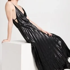 SIMKHAI Alpine Laser Cut Vegan Leather Midi Dress -Deals Glitz Muse Store jondb310481cd2d 1669221138927 2 0. UX357 QL90