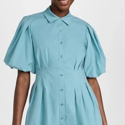 SIMKHAI Cleo Cotton Poplin Balloon Pintuck Mini Dress -Deals Glitz Muse Store jondb3107971874 1674860336220 2 0. UX357 QL90