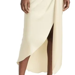 SIMKHAI Elisabetta Classic Draped Midi Skirt -Deals Glitz Muse Store jondb310881f70f 1676657131454 2 0. UX357 QL90