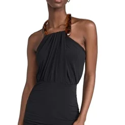 SIMKHAI Mirabella Draped Jersey Ruched Mini Dress -Deals Glitz Muse Store jondb310891cd2d 1677186953099 2 0. UX357 QL90