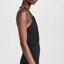 SIMKHAI Mirabella Draped Jersey Ruched Mini Dress -Deals Glitz Muse Store jondb310891cd2d 1677186953160 2 0. UX357 QL90