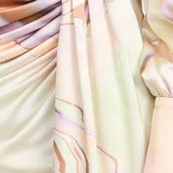 SIMKHAI Mae Marble Printed Satin Draped Mini Skirt -Deals Glitz Muse Store jondb310931f858 1676925629106 2 0. UX357 QL90